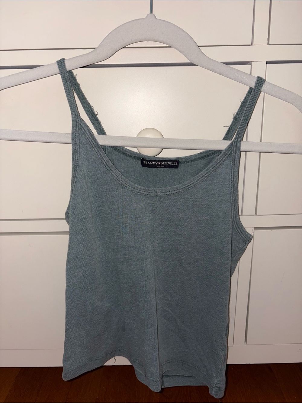 Brandy Melville Sage Green Tank Top